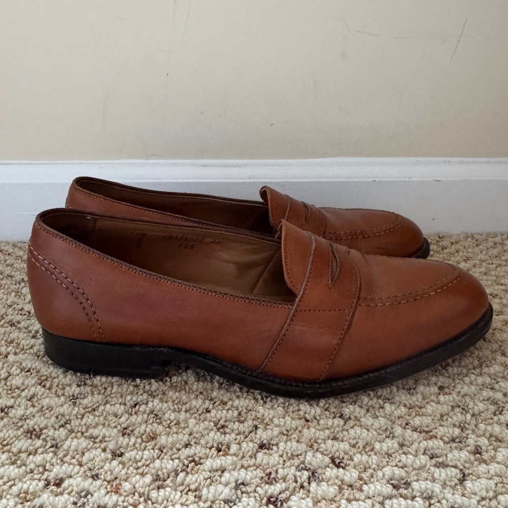 Alden Classic Brown Leather Loafers
